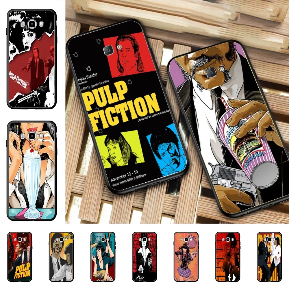 

Movie Pulp Fiction Phone Case For Samsung J 7 Plus 7core J7 Neo J6 Plus Prime J6 J4 J5 Mobile Cover