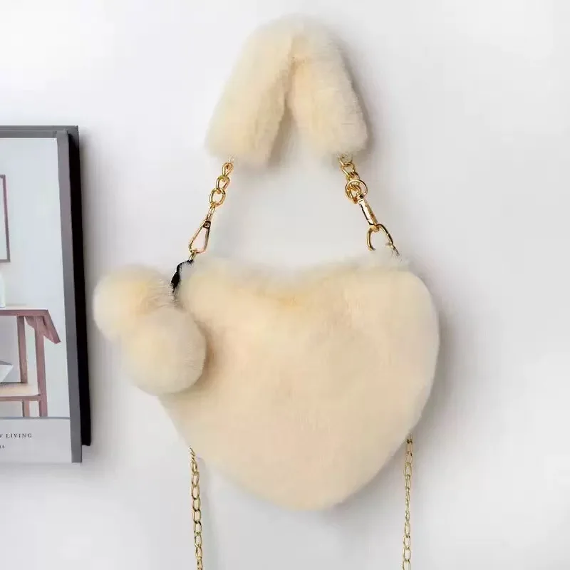 Purse and Handbags Plush Bags Cute Women Crossbody Bag Designer Bag Women Shoulder Bag Female Bags Сумка Женская Bolsos Mujer
