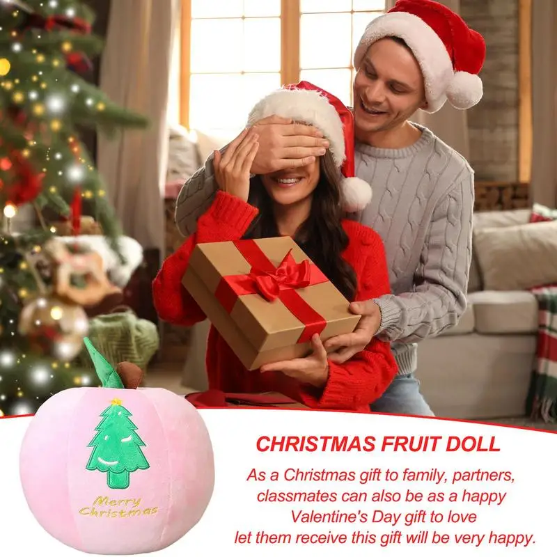 Kawaii fruta huggable coelho brinquedo de pelúcia brinquedo de frutas recheado macio lanche travesseiro crianças aniversário