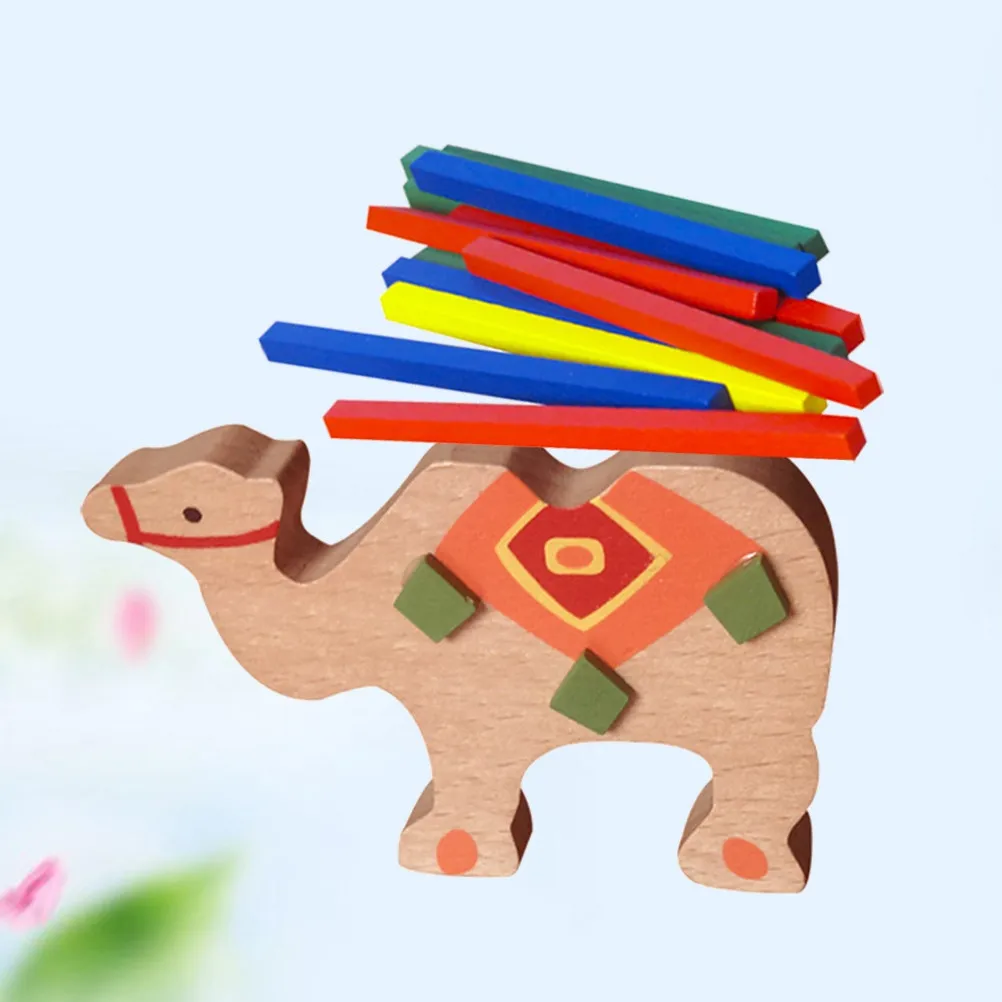 

Деревянный набор для балансировки: разноцветные гладкие фигуры, премиум-дерево, развивающие навыки равновесия, обучающий игровой набор для детей