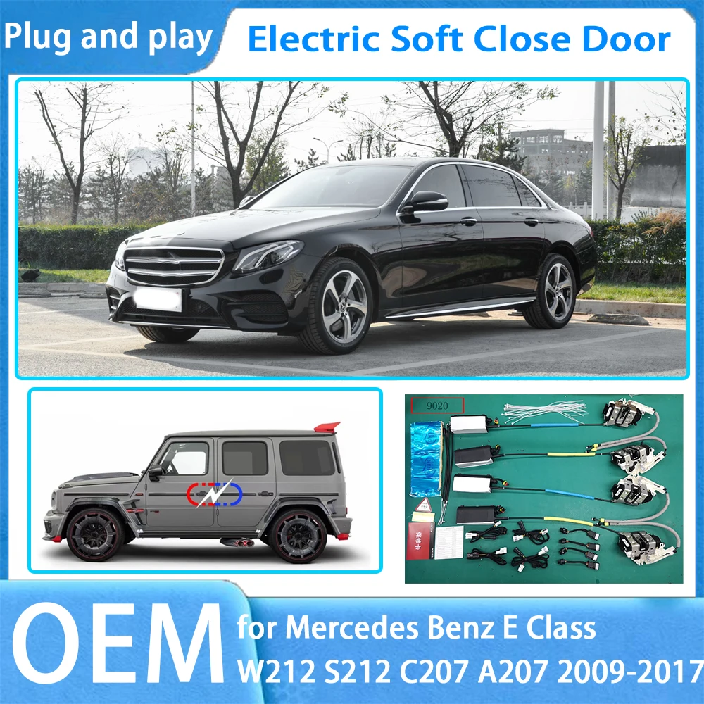 

for Mercedes Benz E Class W212 S212 C207 A207 OEM Car Soft Close Door System Automatic Electric Pull Power Latch Power Closing