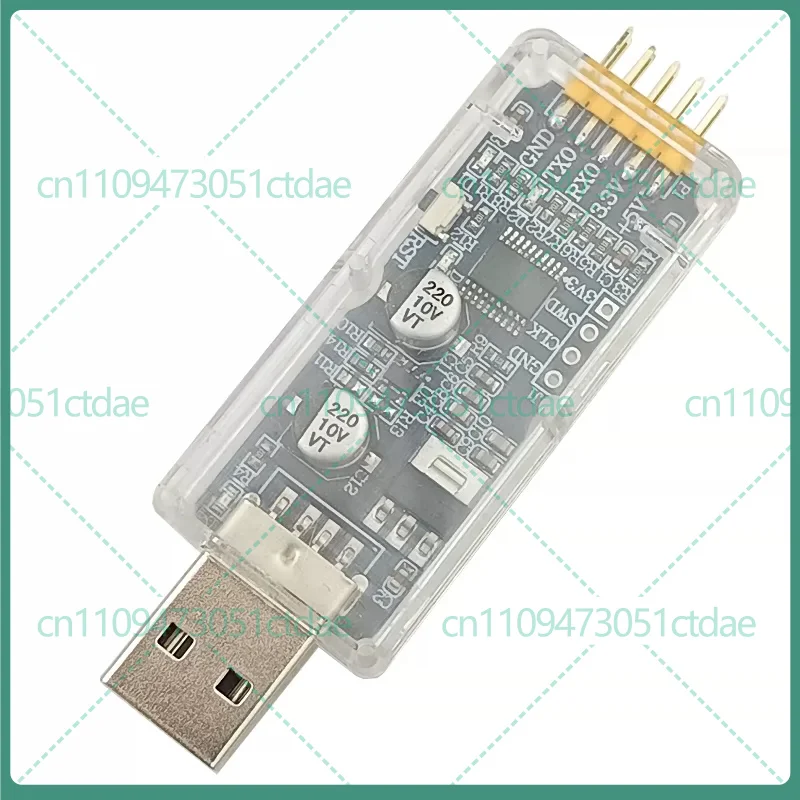 2-8pcs For DAPLINK HID WINUSB CDC High Speed 3M Drag Download Debugger Programmer SWD Interface Development Board