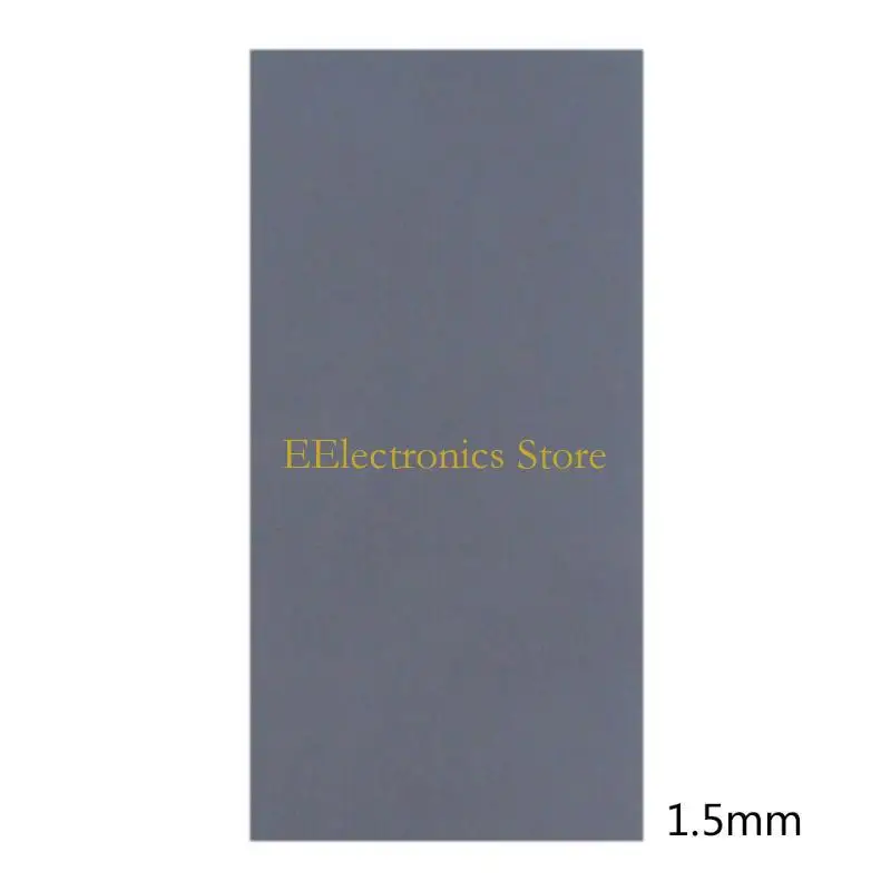 B03C Bantalan Termal untuk CPU GPU Bantalan Tahan Panas Silikon Penghilang Panas 85X45Mm Ukuran Lebih Banyak