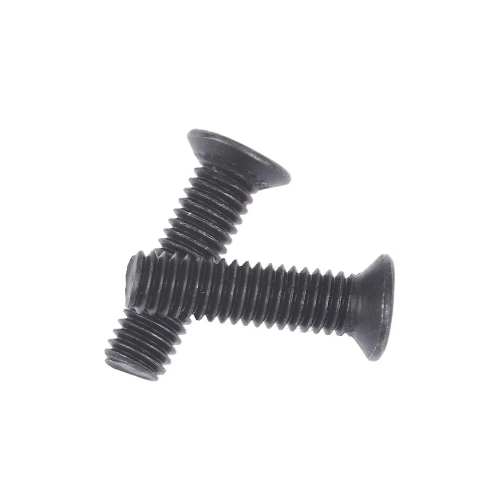 6 Pcs Drill Chuck Shank Adapter Screw Left Hand Thread Fit UNF Fixing Screws M5/M6 22mm Professional Metal Tools Accessories