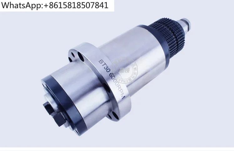 Engraving machine BT30/40 mechanical spindle unpowered spindle head center outlet processing accessories