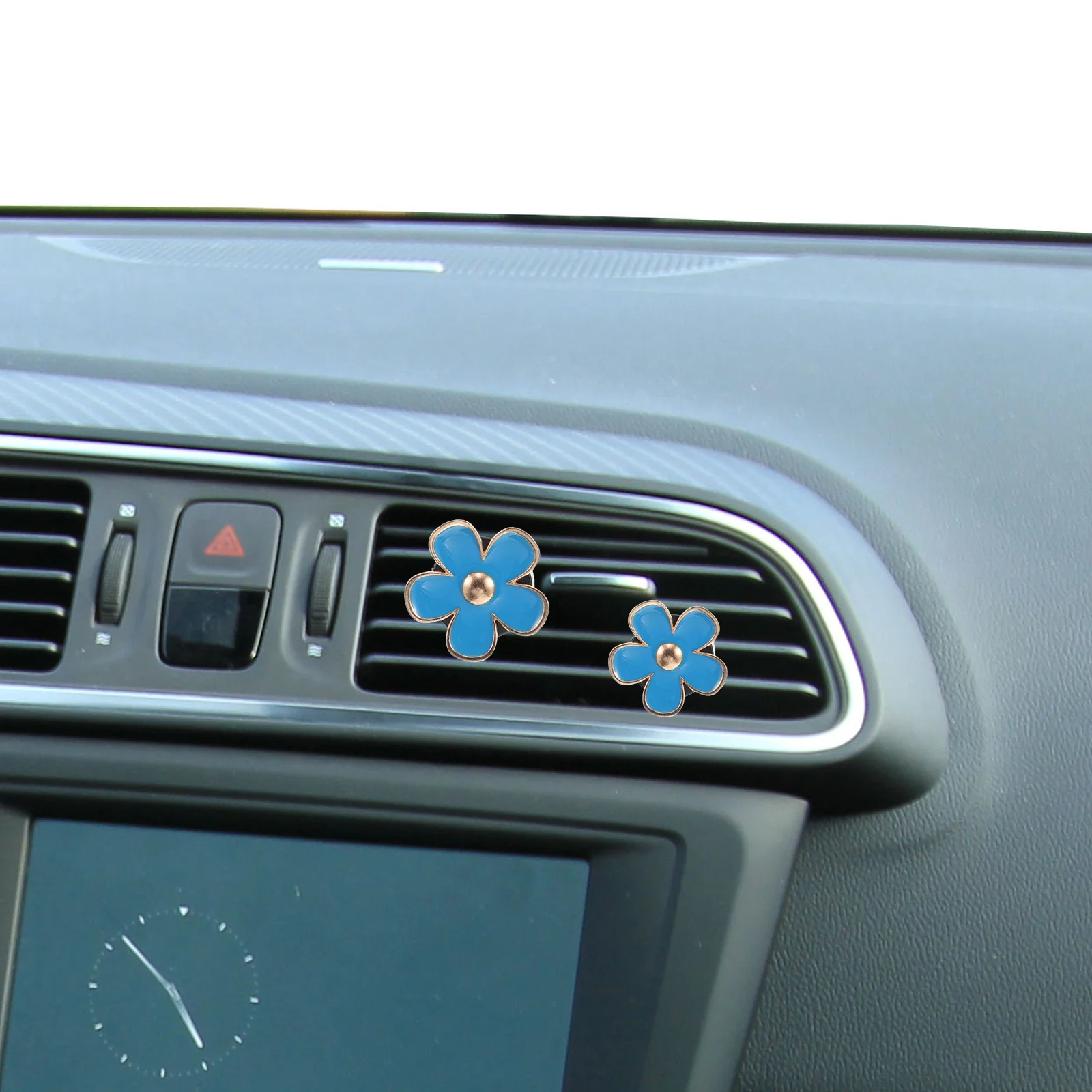 

4Pcs Daisy Car Diffuser Vent Clips Metal Flower Scent Clip Floral Car Air Vent Decoration Fragrance Daisy Scent Clip