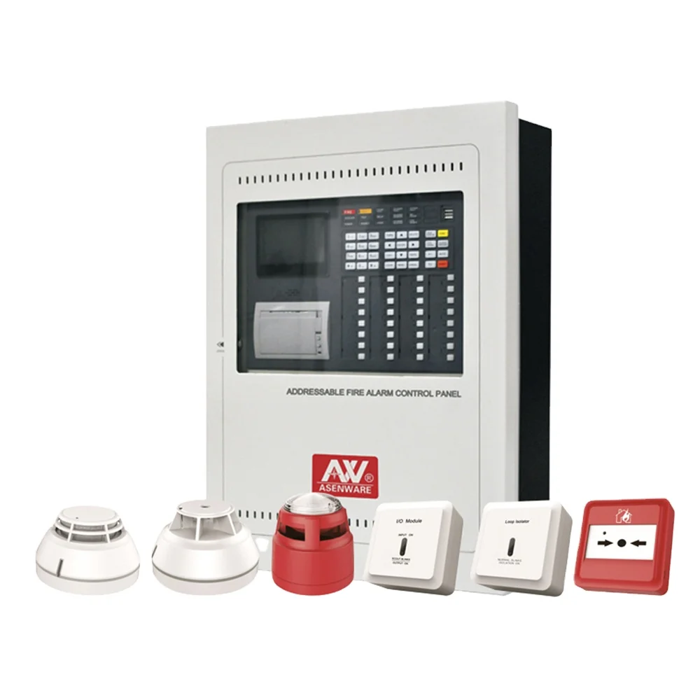 AW-FP300 LPCB Addressable Fire Alarm System 32 Zone Control Panel