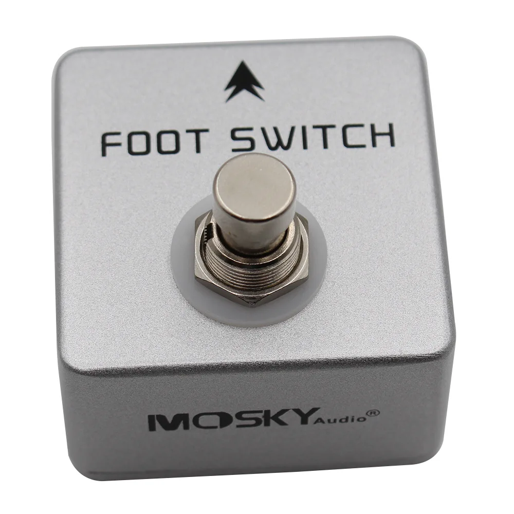 MOSKYAUDIO FOOT SWITCH Amp Channel guitar effects peda Locking And Memory Function 6.35mm Mono Tap Switch Speaker