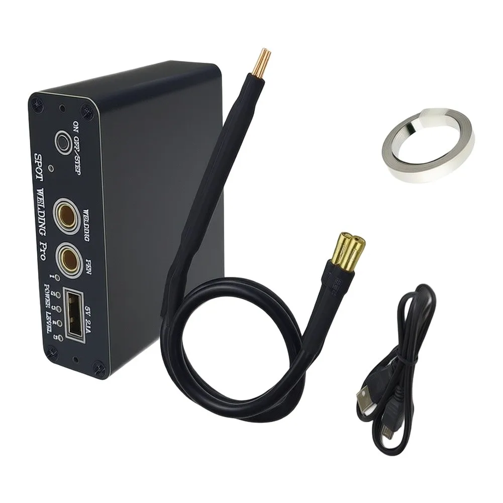 Handheld Spot Welding Equipment for Custom Battery Pack Fabrication with Integrated Battery and Ergonomic Design