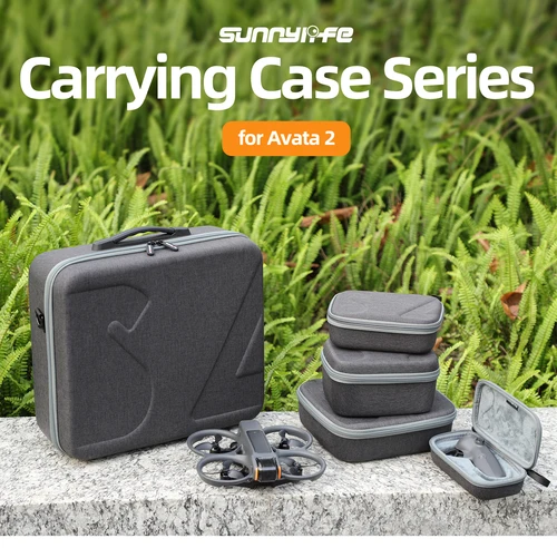 Imagen 2 del producto Bolso de almacenamiento para DJI Avata 2, estuche para gafas 3, bolsa de transporte portátil para DJI Avata 2 FPV, Kit de accesorios para drones, bolso de hombro