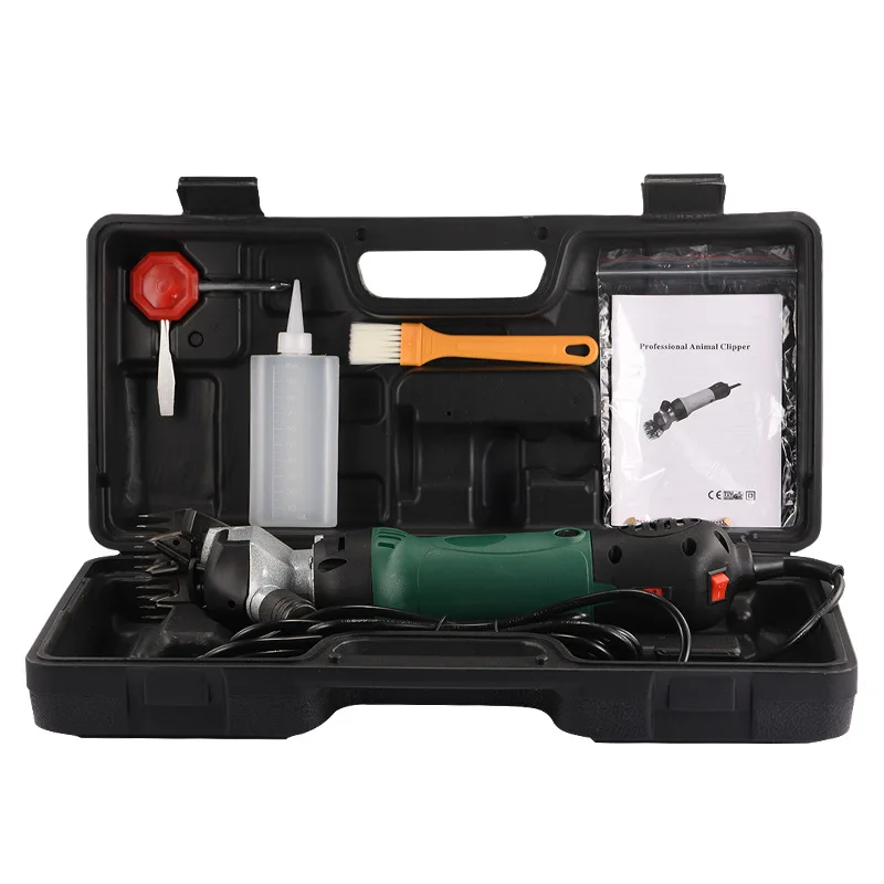 Professional High Power 220V Handheld Electric Animal Scissors Goat Shearing Tools Machine Pet Sheep Wool Clipper