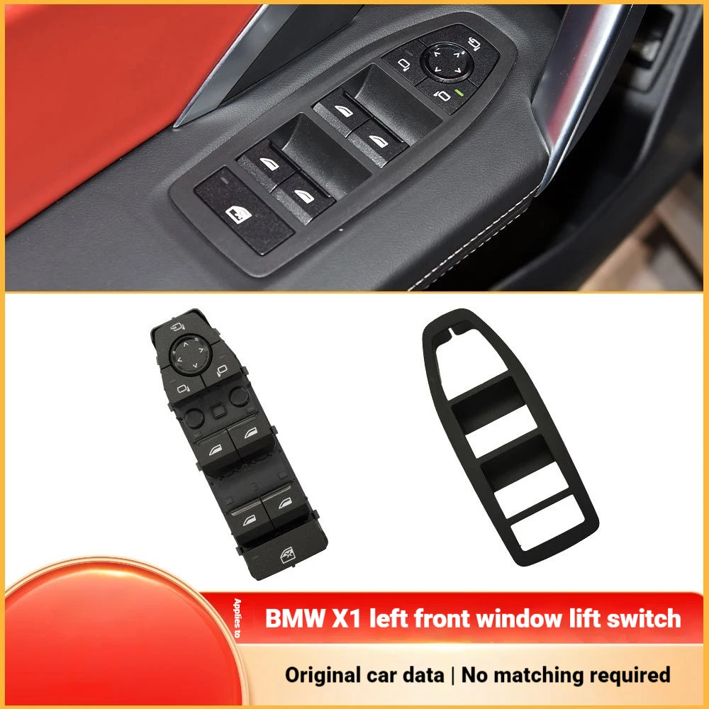For BMW 5 Series X1 Left Front Door Lift Switch U11 U12 G60 Glass Window Switch Assembly