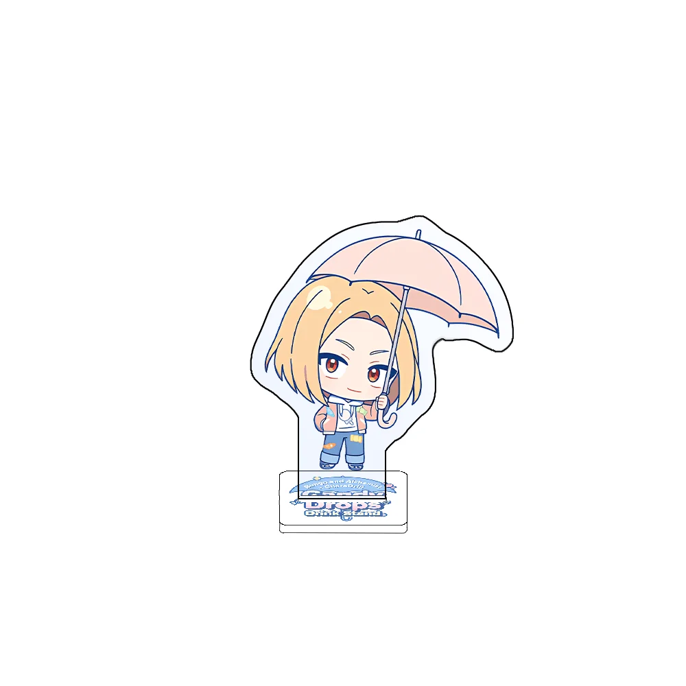 Anime Bungo Stray Dogs 10cm Acrylic Stand Keychain Q Version Umbrella Tabletop Ornament Room Decor Chibi Figure Cute Gift - view 4