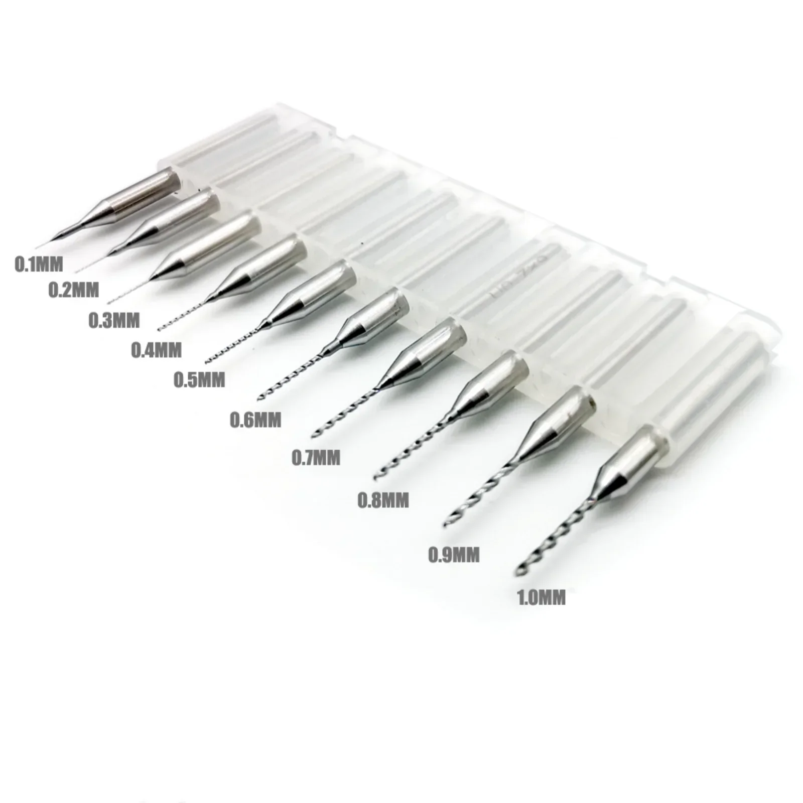 Imagem -02 - Bits de Aço de Tungstênio Grupo Modelo Fazendo Ferramentas Ferramentas de Perfuração Faça Você Mesmo Acessórios Mswz Ms061 0.1 Mm3.0 mm