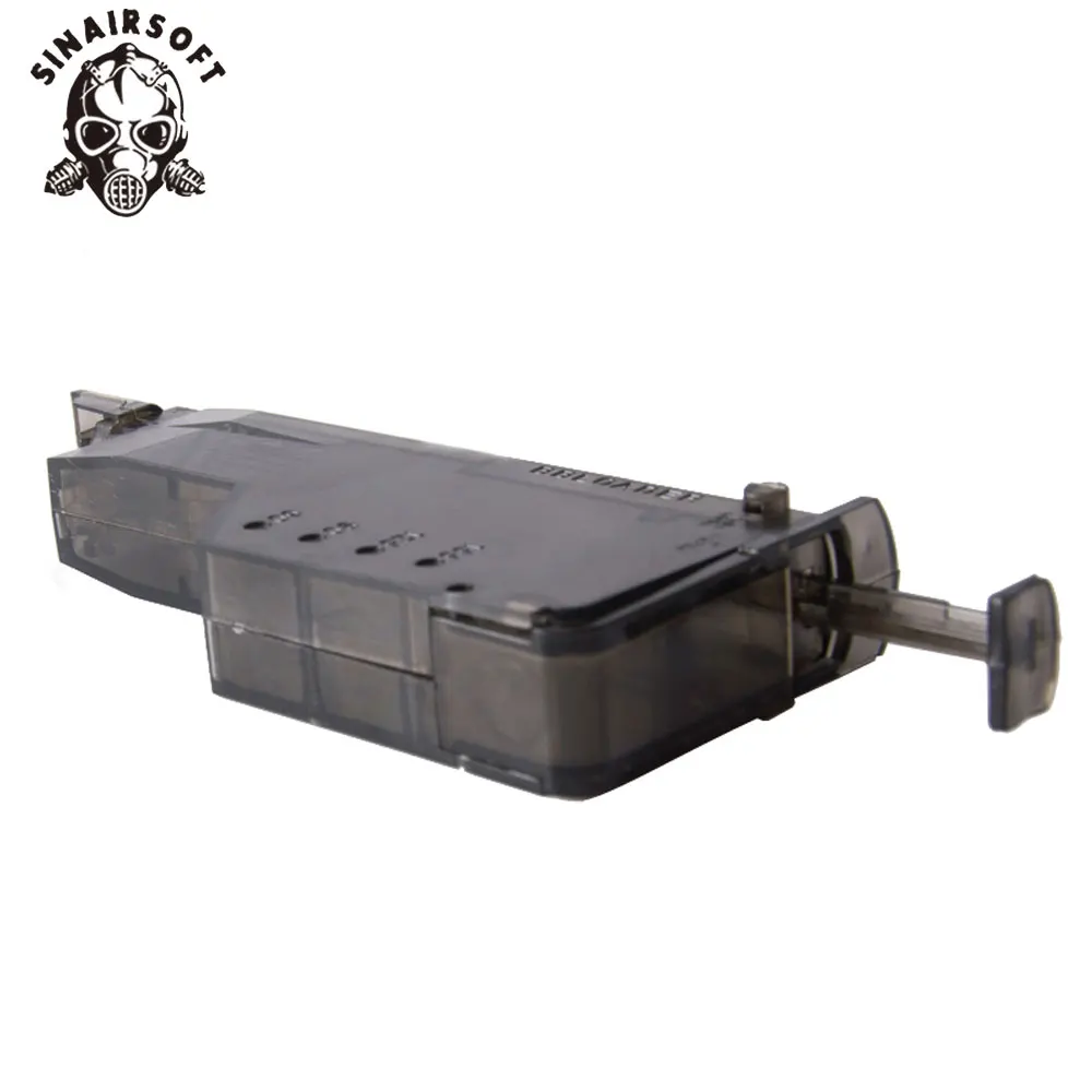 

SINAIRSOFT Airsoft Speed Loader 220rd 100rd BB Loader Quick Fast Reload Magazine AEG Shooting Paintball BB