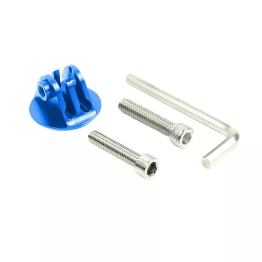 Für Gopro Fahrrad Headset Top Cap Halter Mount Adapter Halterung Mit Schraube Für Gopro 10, 9, 8, 7, 6, 5, Sjcam für Osmo Sony Kamera Basis – Detail 1