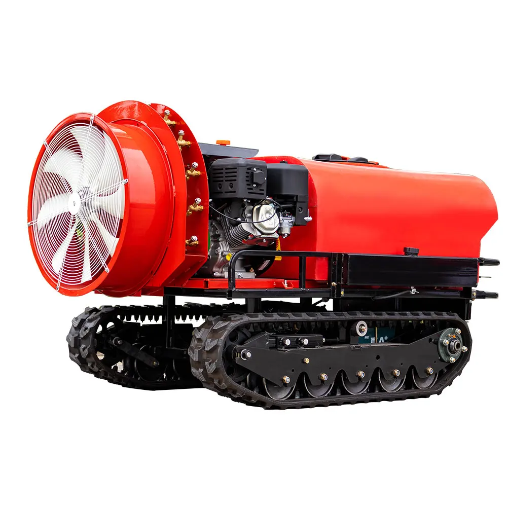 Remote-Controlled Mobile Crawler Orchard Sprayer Robot Good Atomization Effect for Orchards and Forests
