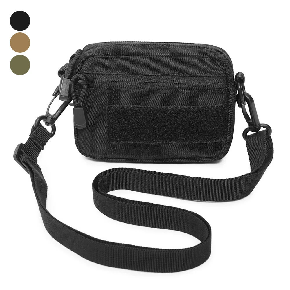 

Tactical Admin Pouch EDC Tool Bag Crossbody Bag Utility Sling Shoulder Pouch Outdoor Waist Pack Fanny Bag for Hunting Camping