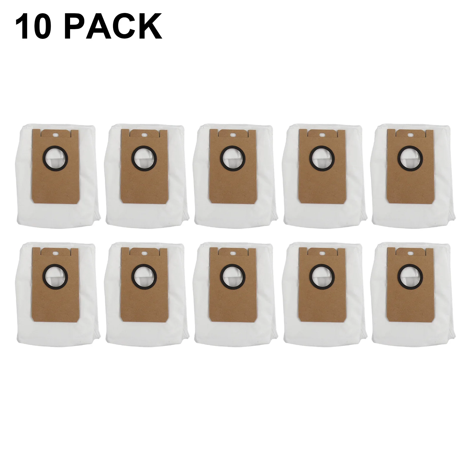 Replacement Dust Bags for Cleanova W11 Robot Vacuum Self Emptying Bags 4 or 10 Pack Designed for Extended Use and Dust Capacity