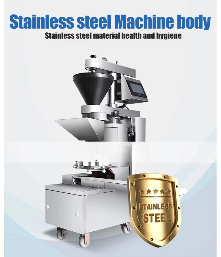 Portable Automatic Digital Control Steamed Stuffing Bun Baozi Cream Bun Maker Half Moon Shape Momo Making Machine