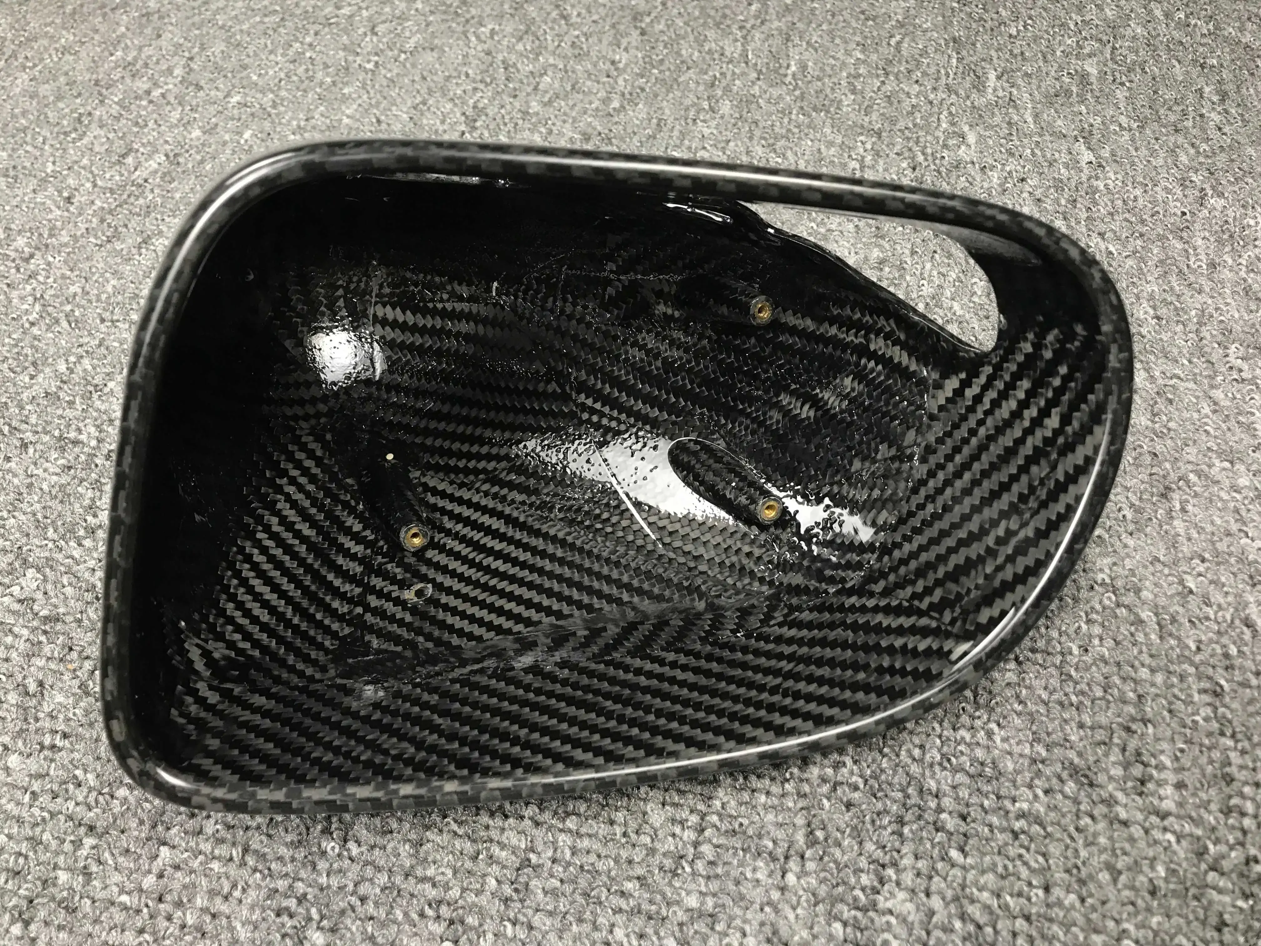 For McLaren 540C 570S 570GT 600LT 720S 2015-2021  OEM Style Side Rear View Wing Mirror Covers Caps 11A8411CP 13A2055CP