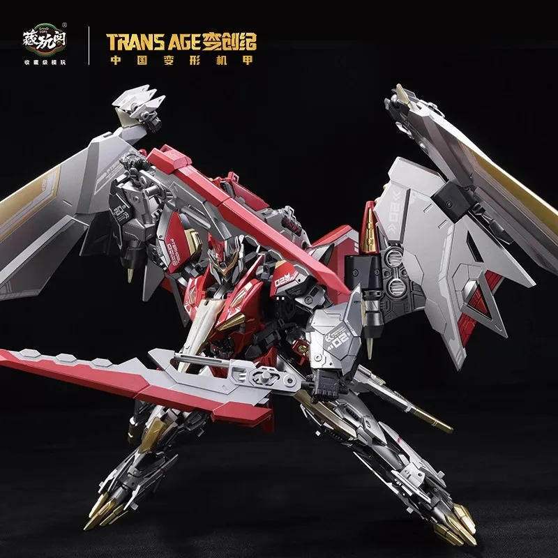 En Stock CANGTOYS TRANS âge Pterhowl CT-LONGYAN 02 alliage Transformation figurine Mecha modèle Collection jouets cadeau d'anniversaire