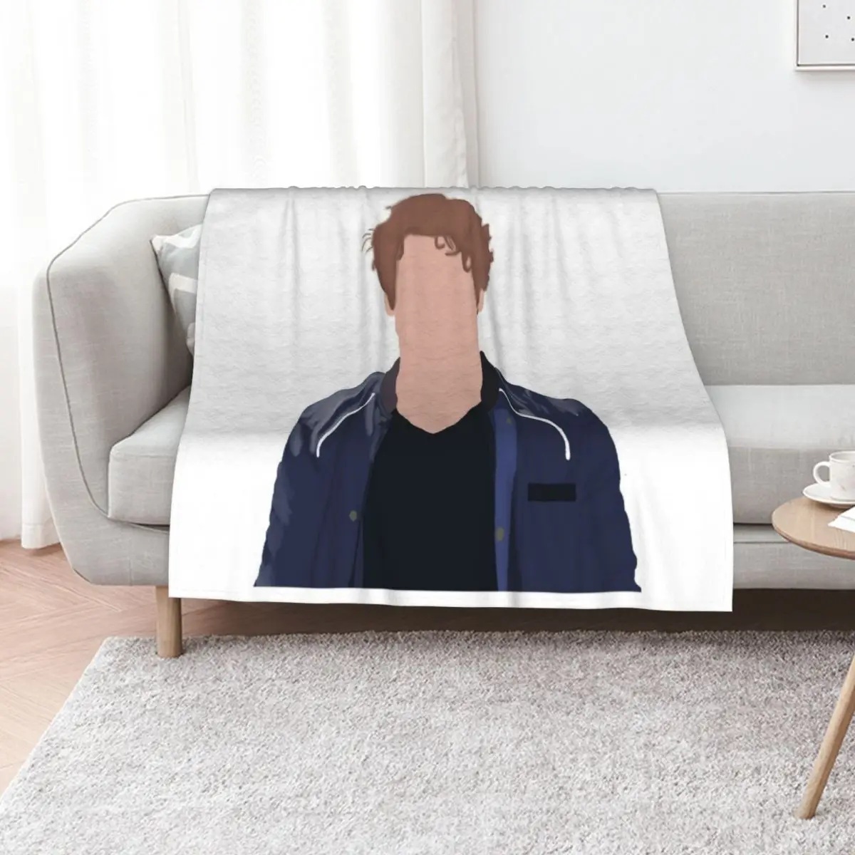 Jesse St. James Throw Blanket Bed linens Summer manga Cute Loose Bed covers Blankets