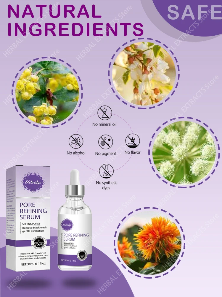 Suero Facial que reduce los poros, elimina los poros grandes, esencia hidratante, reparación líquida, belleza facial firme, cuidado de la piel