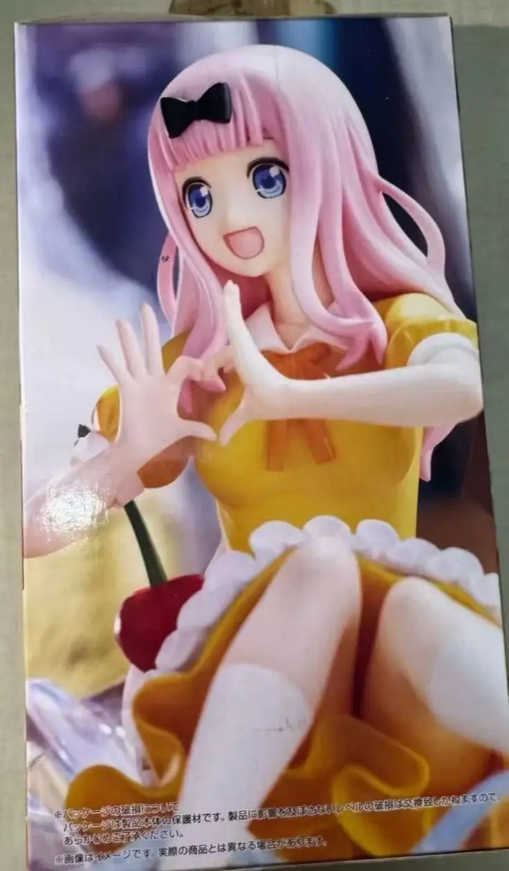 FuRyu Miss Kaguya Wants Me To Confess The First Kiss Will Never End Fujiwara Chika Figures Toys Model Gifts Collection Ornaments