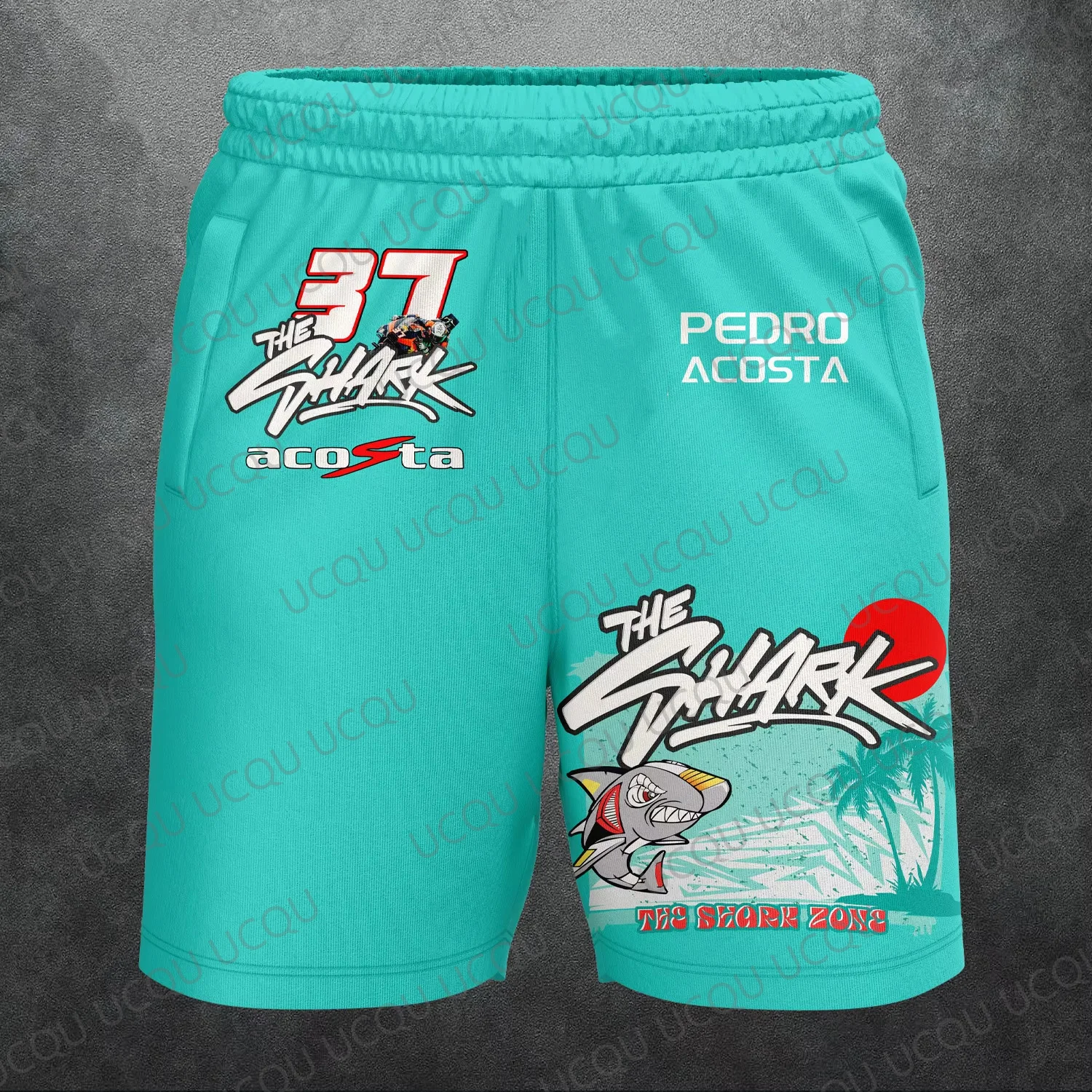Pedro Acosta 37 Motorcycle Racing Fan Shorts 2026 New Adult Kids Summer Casual Quick Dry Athletic Adult Kits