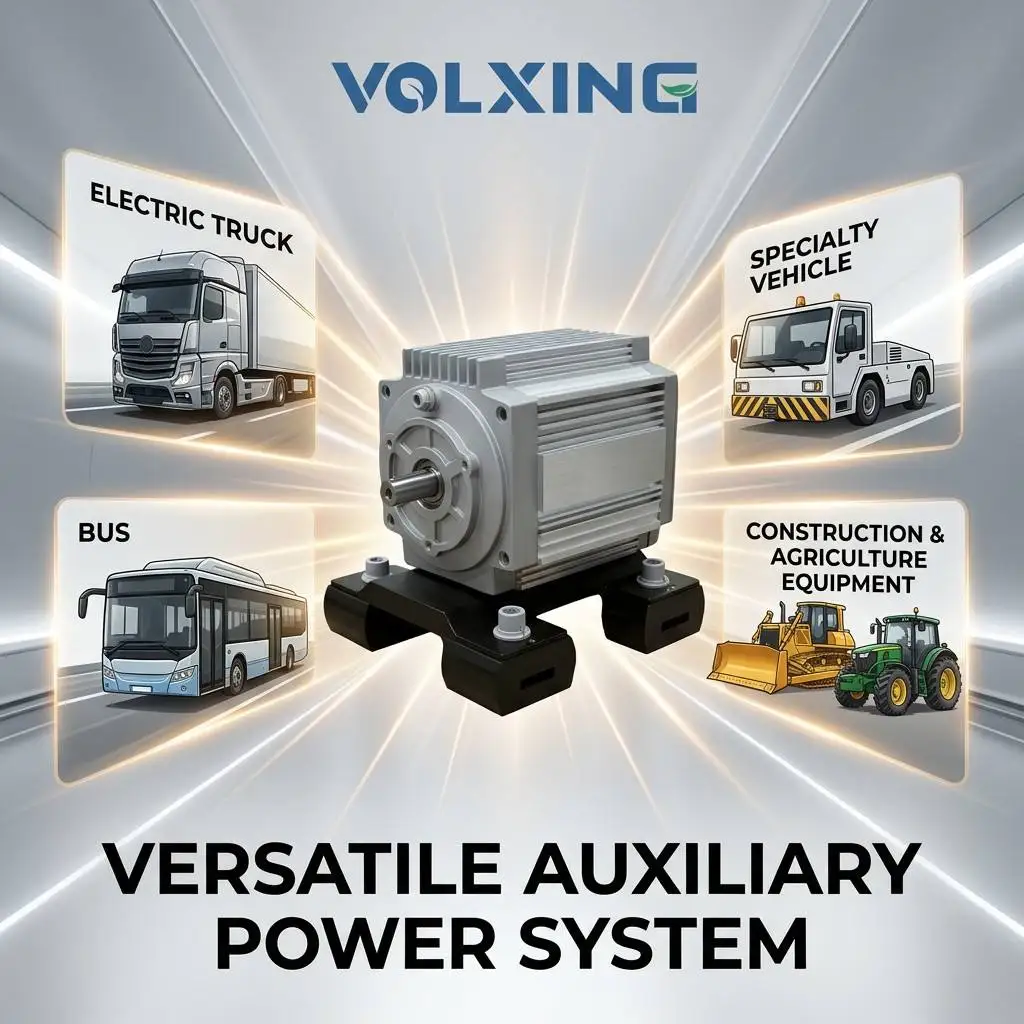 7.5kW 10kW EV PMSM Motor 353/403VAC IP68 for Electric Hydraulic Power Steering for Electric Vehicle, Bus, Truck Commercial