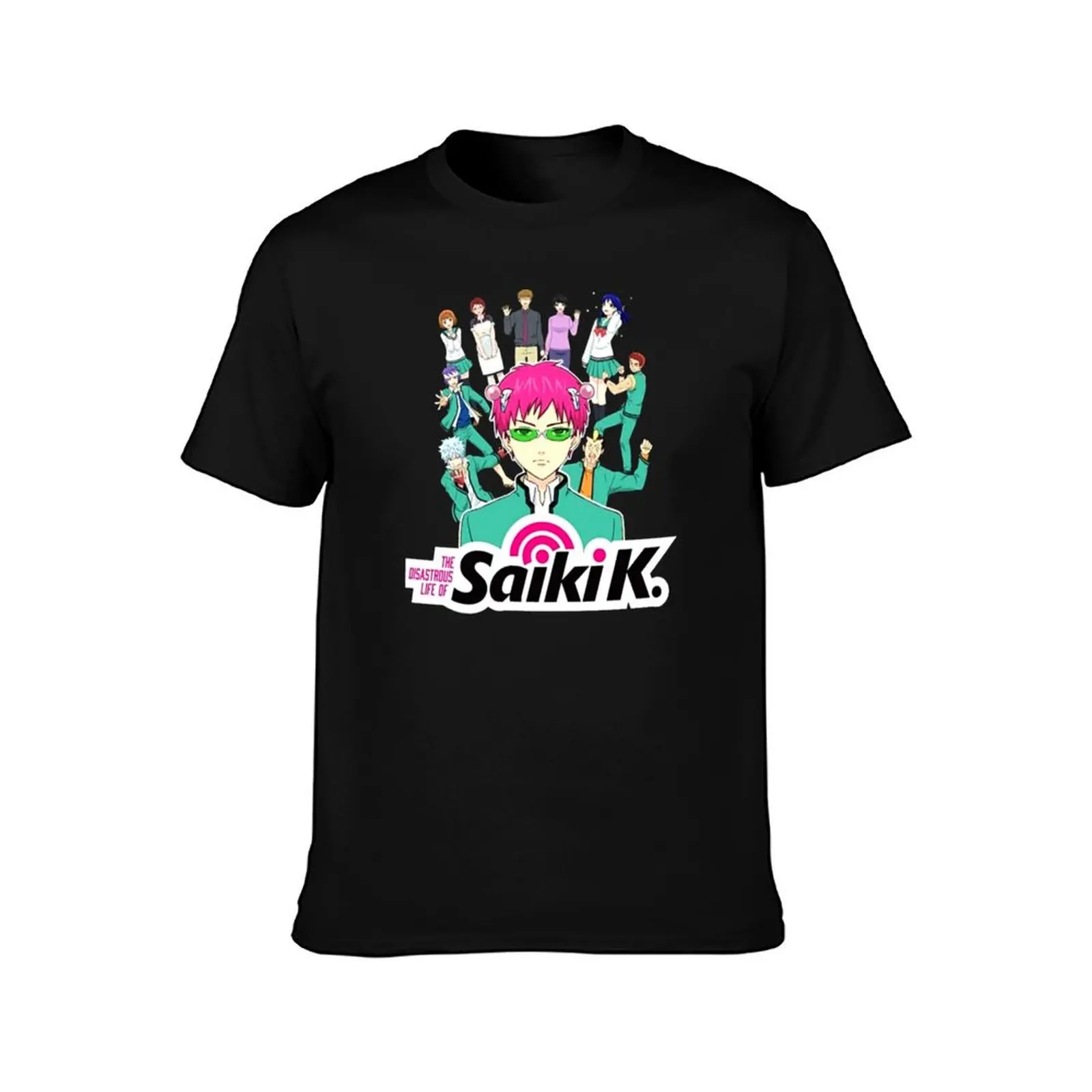 Saiki K Magnet T-Shirt graphic shirts quick-drying mens shirts graphic tee