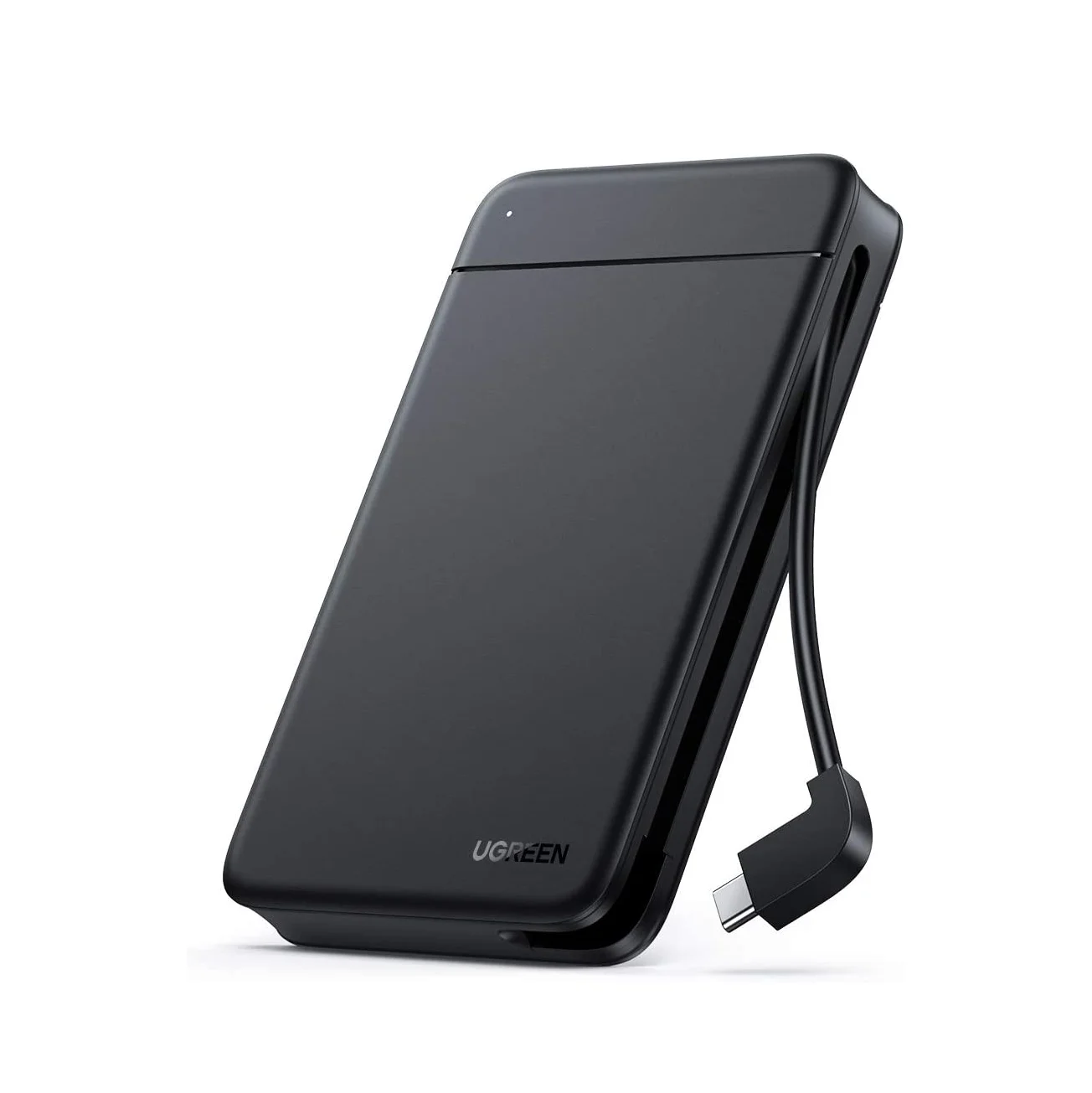 

UGREEN USB C Hard Drive Enclosure USB 3.1 Gen 1 to SATA III 5Gbps for 2.5 Inch SSD & HDD 9.5mm 7mm External Hard Drive Case