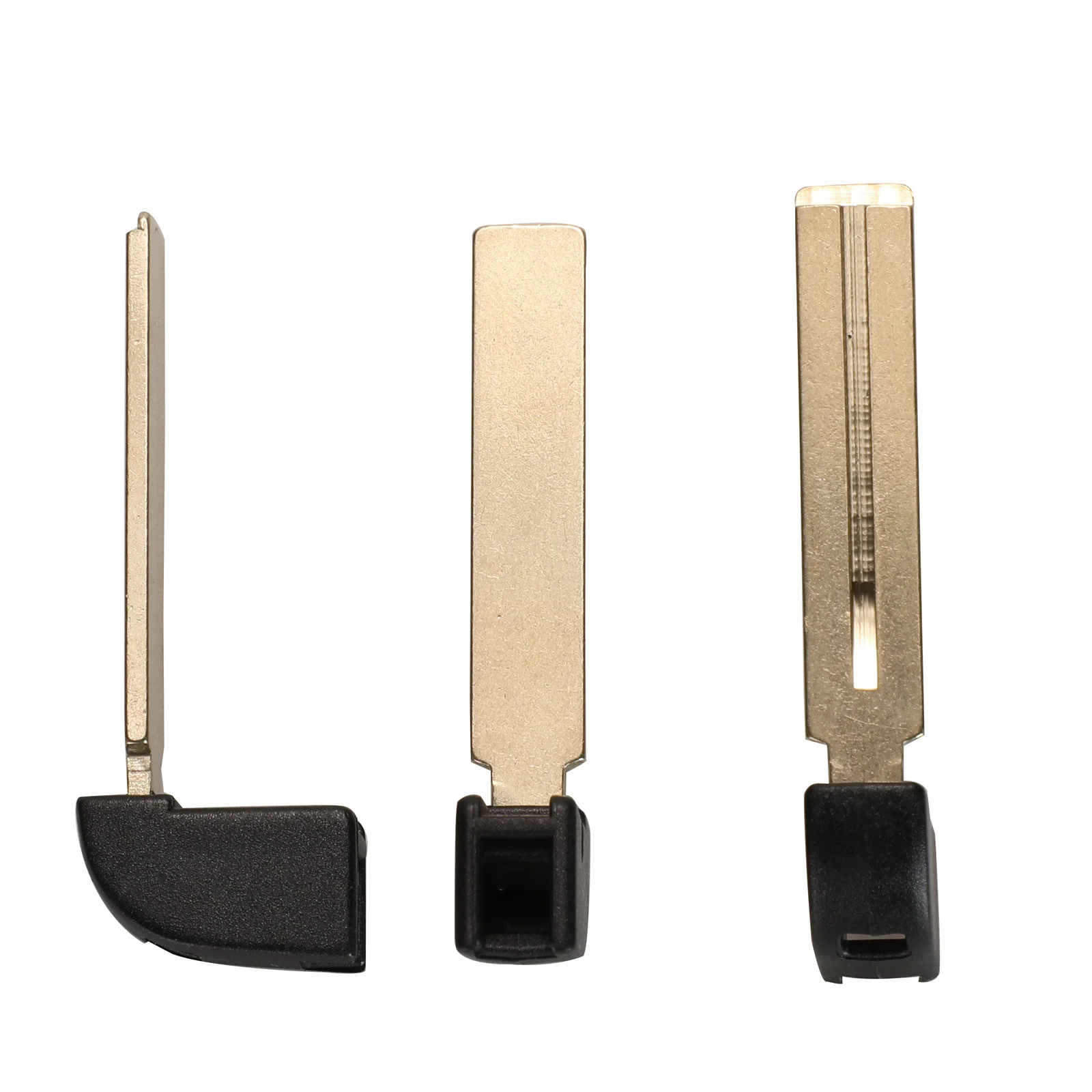 jingyuqin 10PCS Remote Smart Car Key Insert For Toyota Prius Camry CHR C-HR 2017 Emergency With Uncut Key Blank Blade
