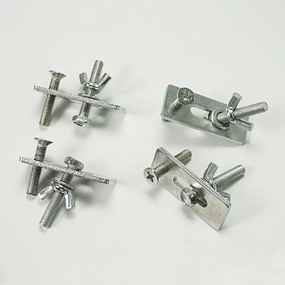 CNC Engraver Parts Work Table Metal Clamp 4pcs/Lot Chuck Clamp Plate CNC Router Fastening Platen Router Fixture