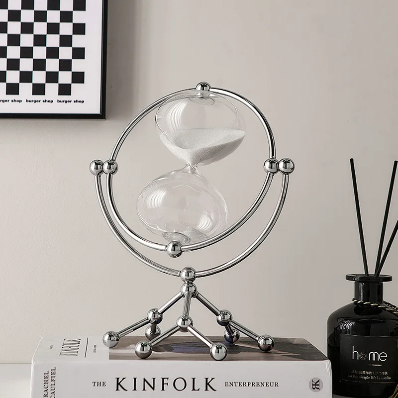 Hourglass office decoration ornament model room book desktop creative timer boss office meeting room decoration