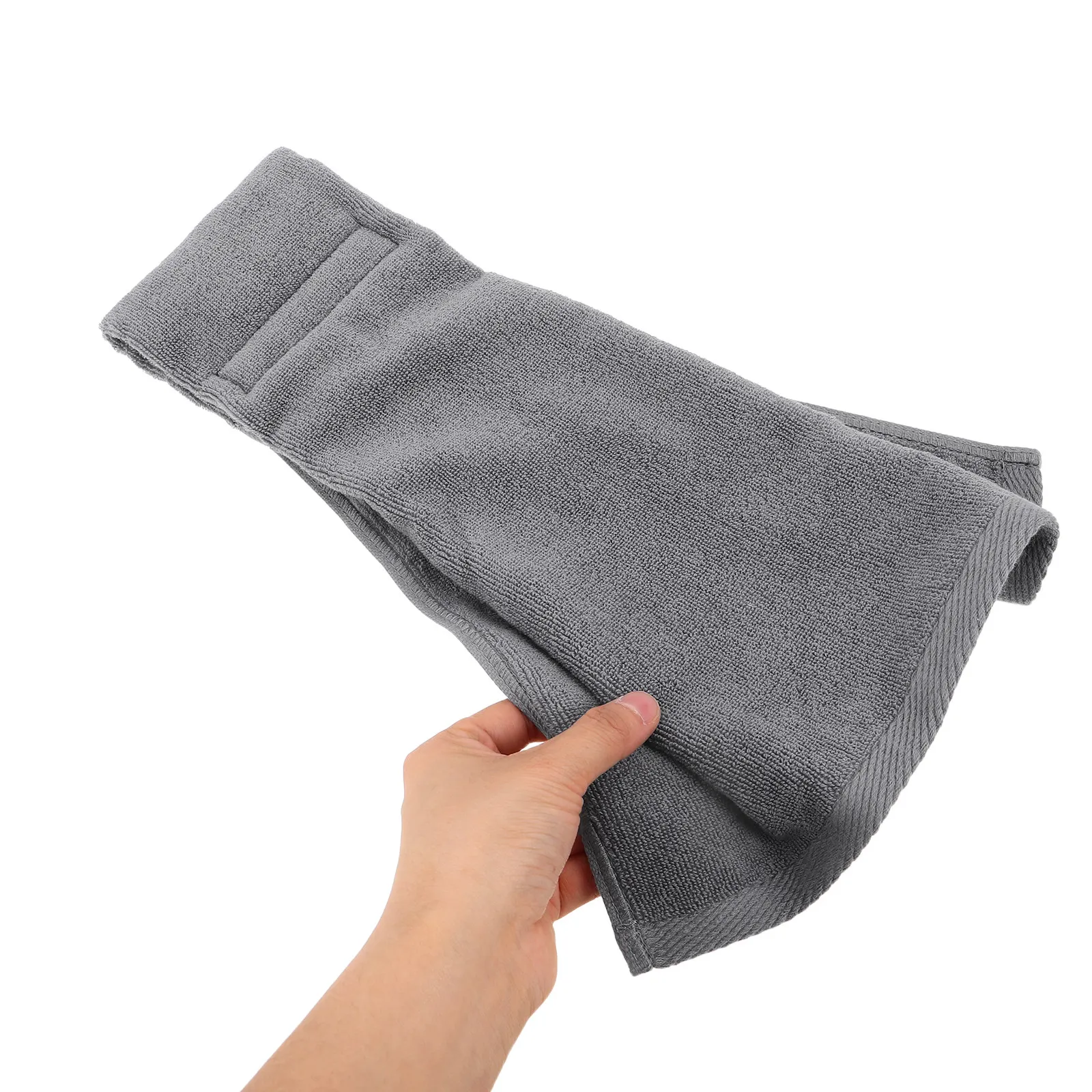 2Pcs Belt Loop Football Quarterback Towel Cotton Absorbent Non Slip Grip Sweat Towel for Qb Field Sideline Practice Game Day