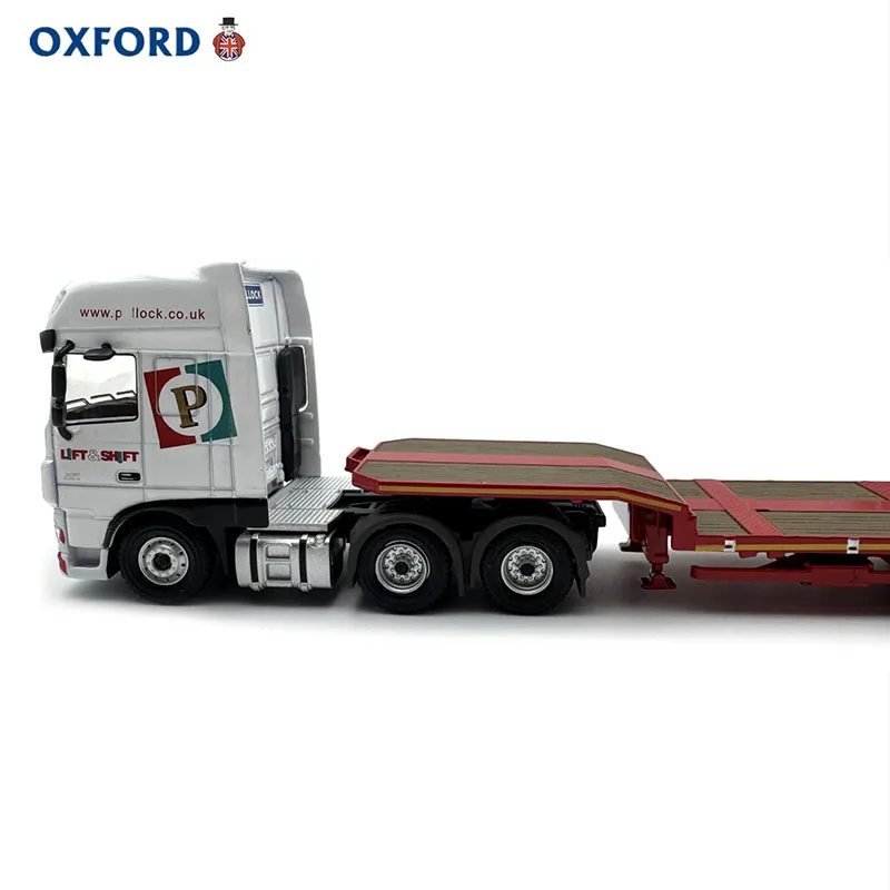 

OXFORD Alloy 1:76 Scale DAF-XF Semi Low Loader Trailer Car Model Classics Adult Souvenir Gift Hobby & Toys