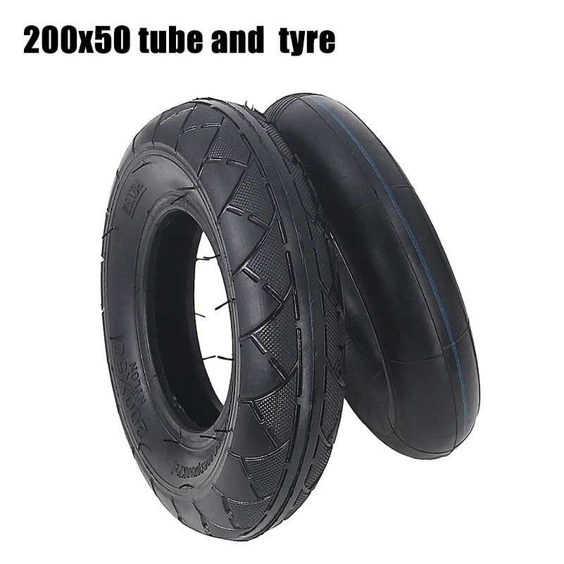 200x50 Tire Inner Tube For Mini Electric Scooter 8inch Ountain Scooter  E-bike Wheelchai Wheel Outer 200*50 Tyre Accessories