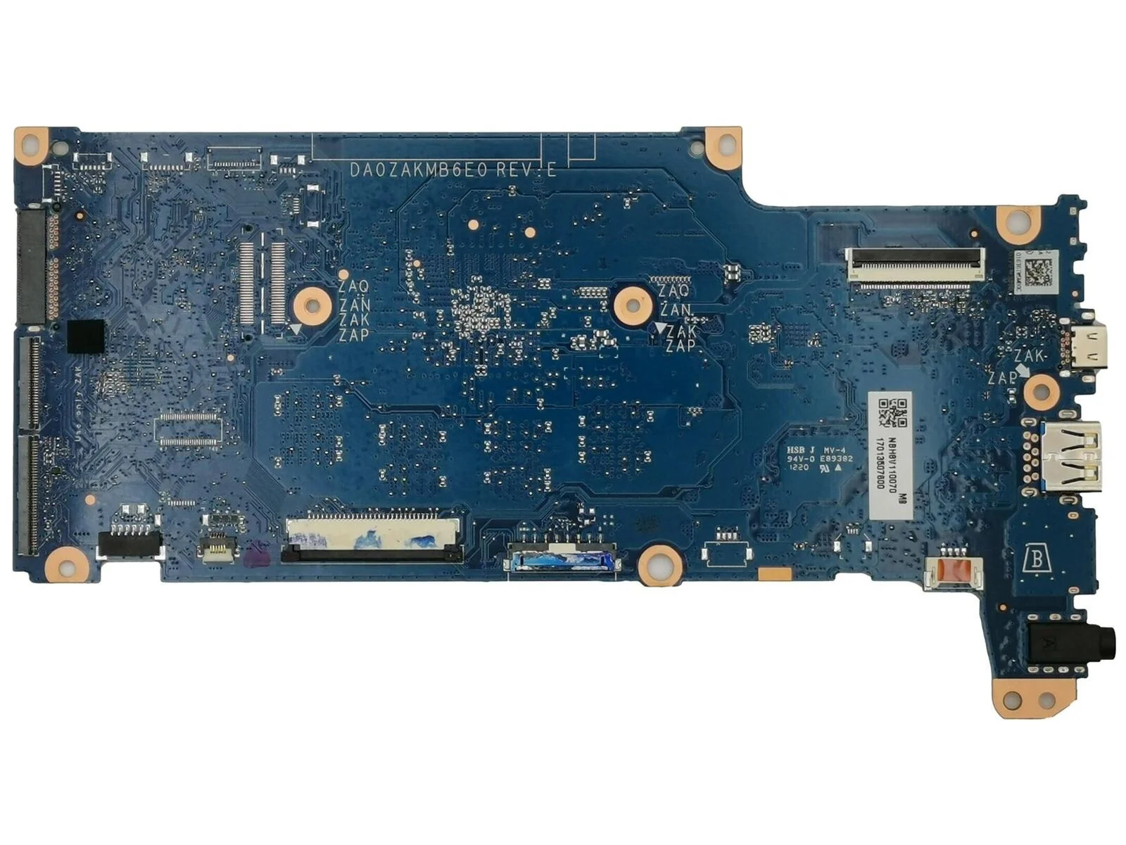 

NB.H8V11.00C для Acer 11 C733 Chromebook, материнская плата, 4 ГБ ОЗУ, 32 ГБ N4020, процессор Rev: J, 100% полное тестирование