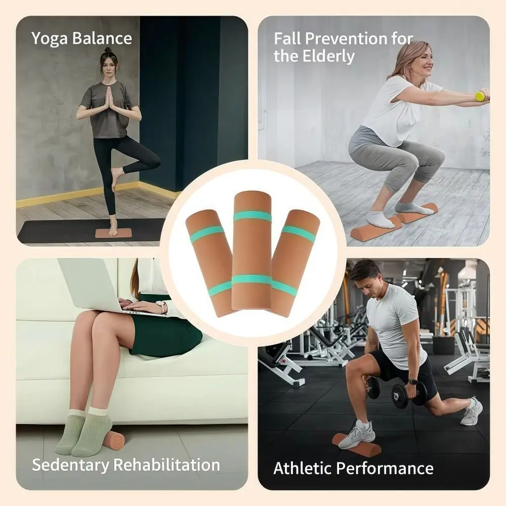 cork-balance-board-enhanced-foot-function-ankle-stability-trainer-foot-strengthener-semicircle-portable-yoga-massage-column