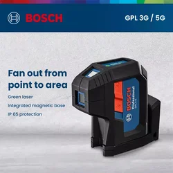 Bosch GPL 3G 3-Point Self-Leveling Laser GPL 5G 5-Points Alignment Laser Level Professional Green Dotting Instrument Laser Level