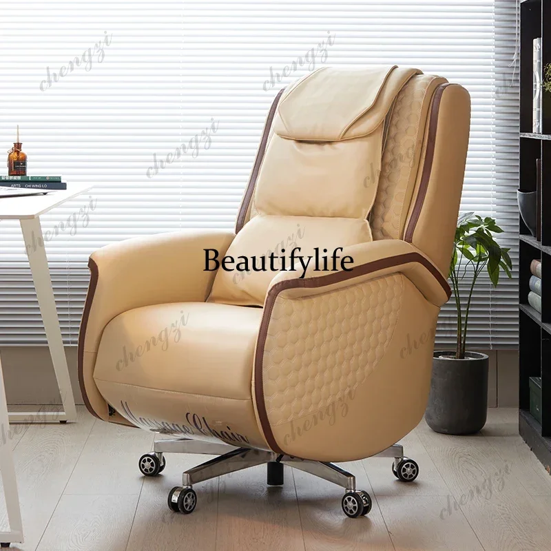 TTT Chairs Living Room Rotating Chair Design Relax Comfortable Office Wheels Computer Armchair Silla Oficina Advanced Recliner