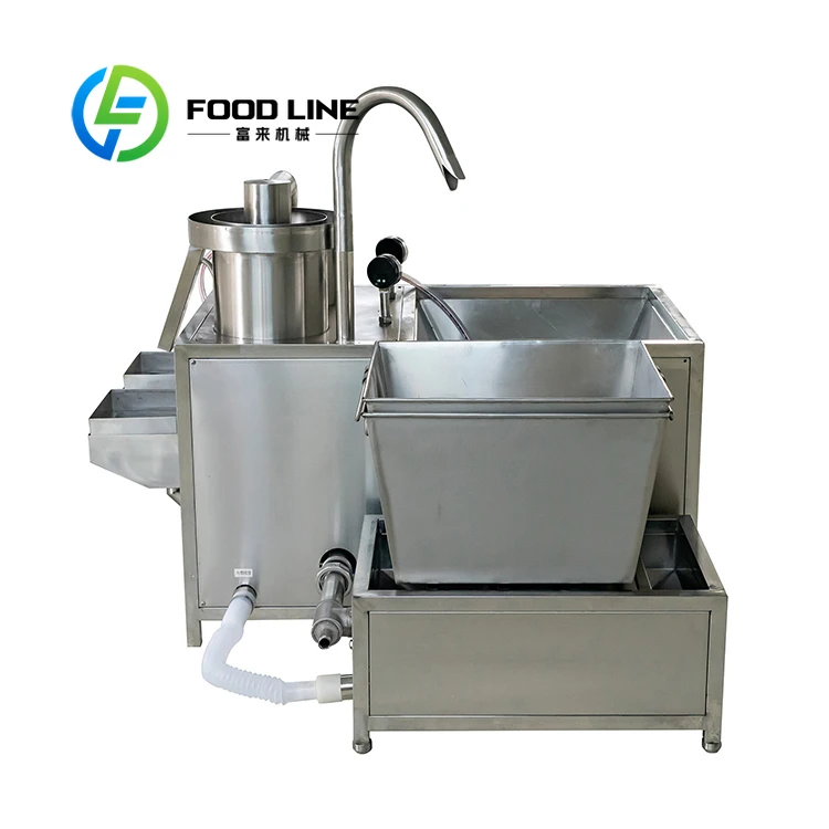 Enclosed Grain Washing Device Closed Body Structure Prevent Water Splashing And Keep The Surrounding Workshop Dry And Neat
