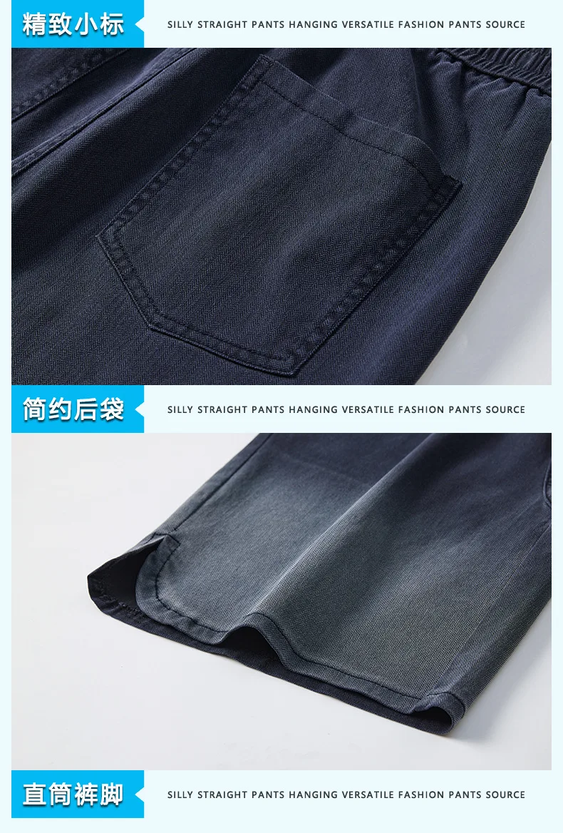 Calças abertas com zíper invisível masculino calças de cinco pontos verão novas calças soltas gelo respirável esportes fino denim shorts