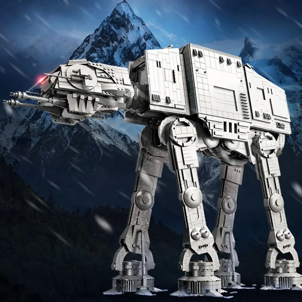 

UCS Land transport battle robot AT set moc Building Block bricks star model toy set gifts Adult world Christmas 6096pcs 67110