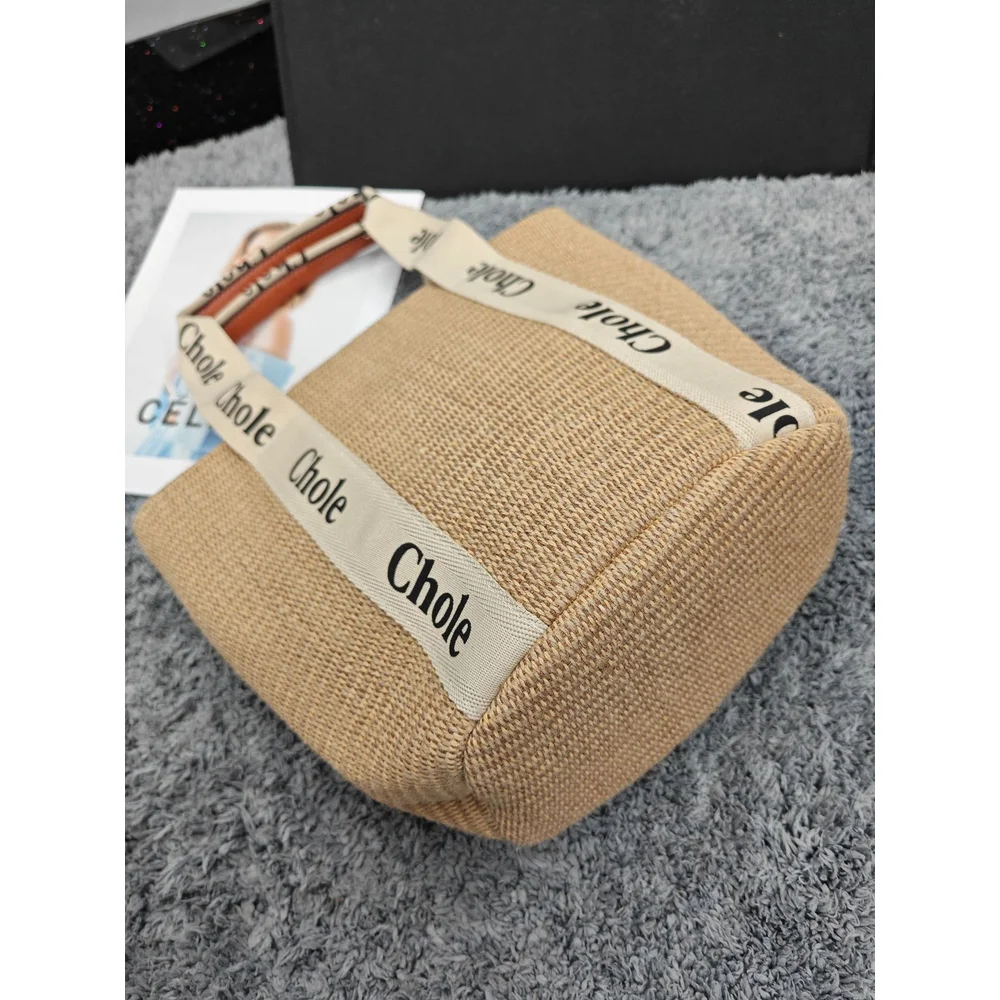 シーサイド織バッグ草織バッグレディース野菜バスケットバッグビーチバッグ休暇レディースバッグ新しいファッショナブルなインスタグラムスタイ