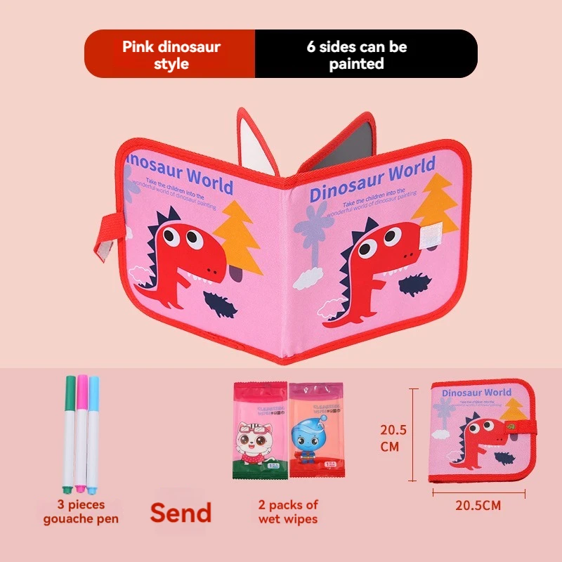 Children's Drawing Board Can Erase Writing Drawing Book Painted Water Chalk Cartoon Home Multi-functional Graffiti Drawing Board