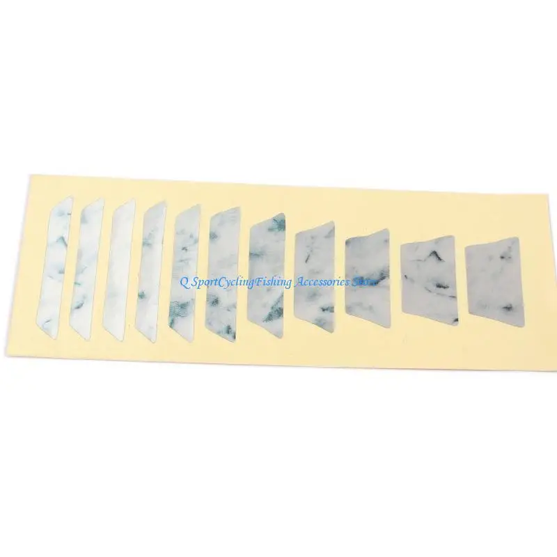  Thin Trapezoid Fretboard Decals Inlay Sticker For Electric Acoustic Guitar Bass Guitar Fingerboard Sticker Inlay Decals