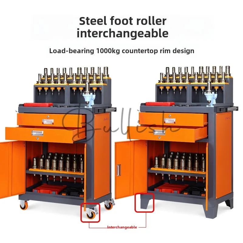 Machining center auxiliary table tool holder numerical control workshop table tool cabinet